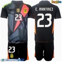 Maglie da calcio Argentina Emiliano Martinez #23 Portiere Prima Maglia Bambino Copa America 2024 Manica Corta (+ Pantaloni corti)